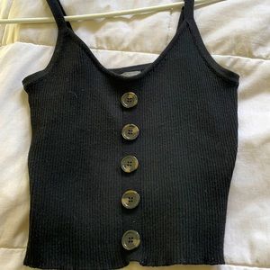 Crop top (black)